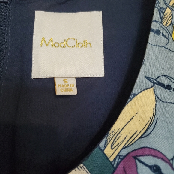 ModCloth Birds Print Dress - Picture 3 of 10